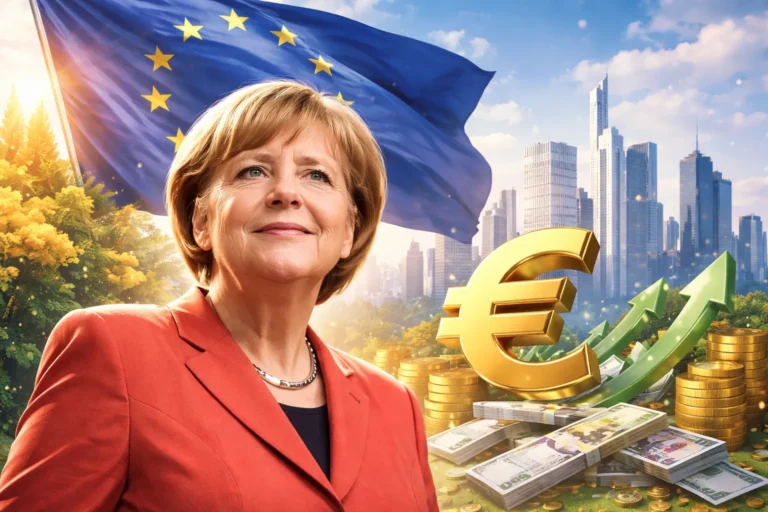 أنجيلا ميركل (Angela Merkel): الاستقرار الاقتصادي الأوروبي