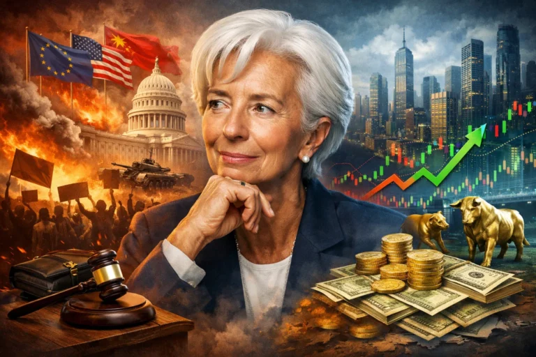 كريستين لاغارد (Christine Lagarde): الاقتصاد بين السياسة والمال