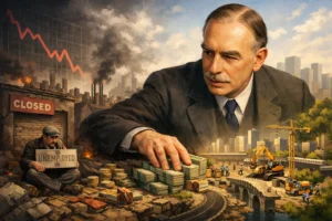 جون ماينارد كينز (Keynes): تدخل الدولة وقت الأزمات