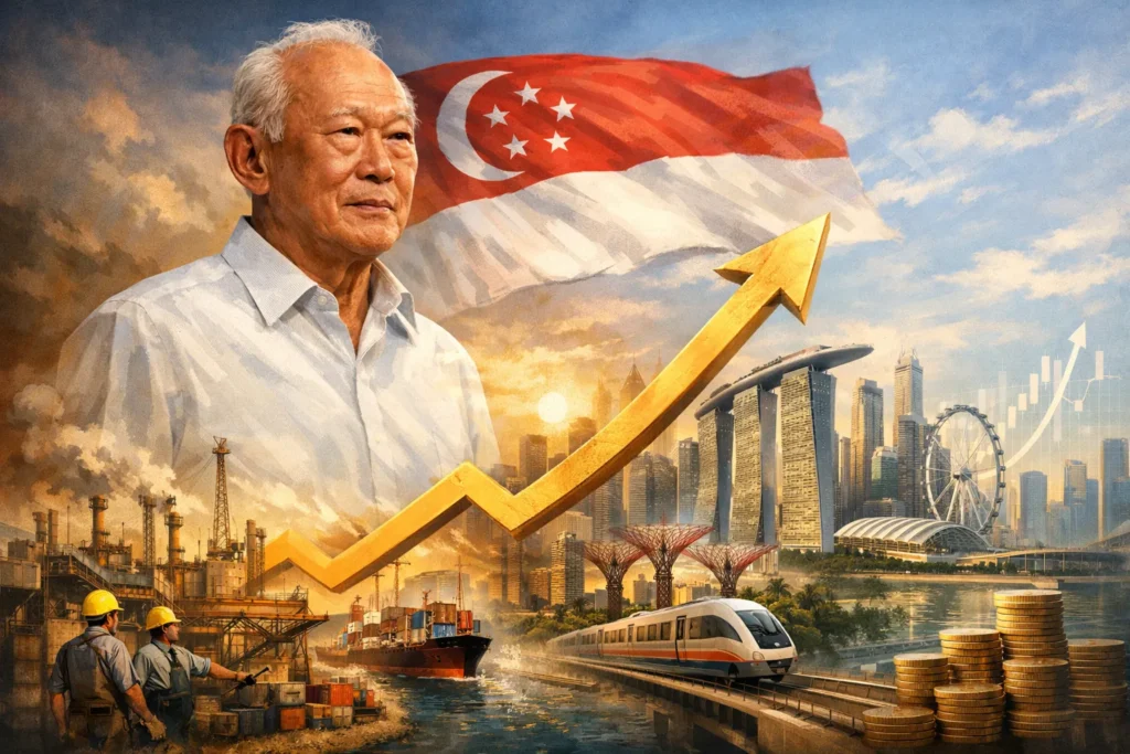لي كوان يو (Lee Kuan Yew): بناء نموذج سنغافورة الاقتصادي