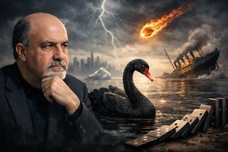 نسيم طالب (Taleb): البجعة السوداء والمخاطر الخفية