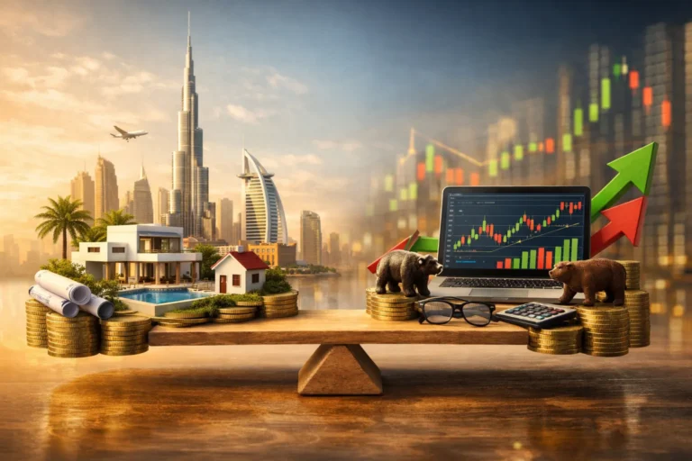 هل الاستثمار العقاري في دبي أفضل من الاستثمار في الأسهم؟