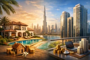 هل الفلل في دبي استثمار طويل الأجل أفضل من الشقق؟