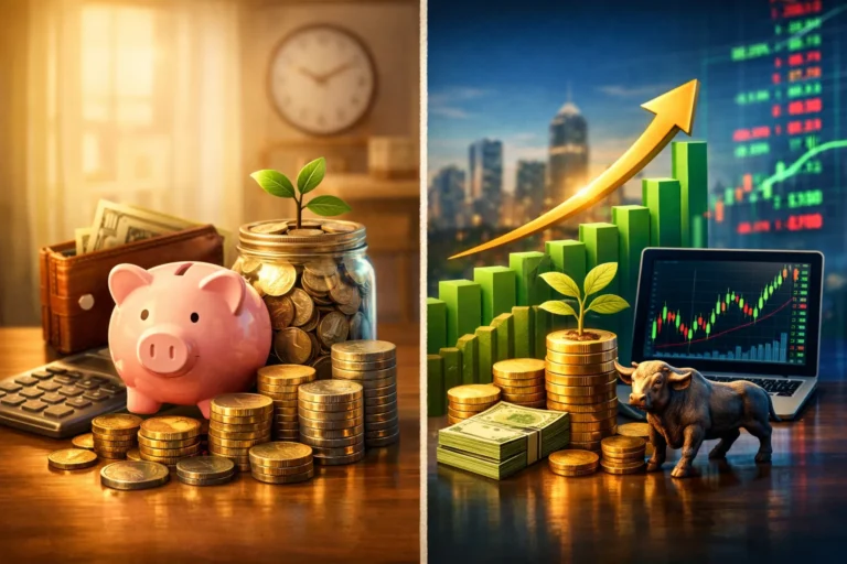 هل الاستثمار أفضل من الادخار؟