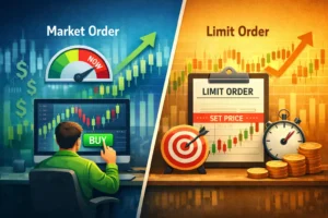 الفرق بين Market Order و Limit Order