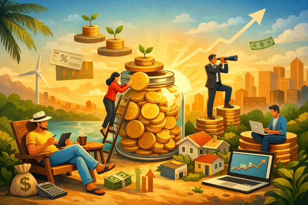 كيفية بناء دخل سلبي في الاستثمار