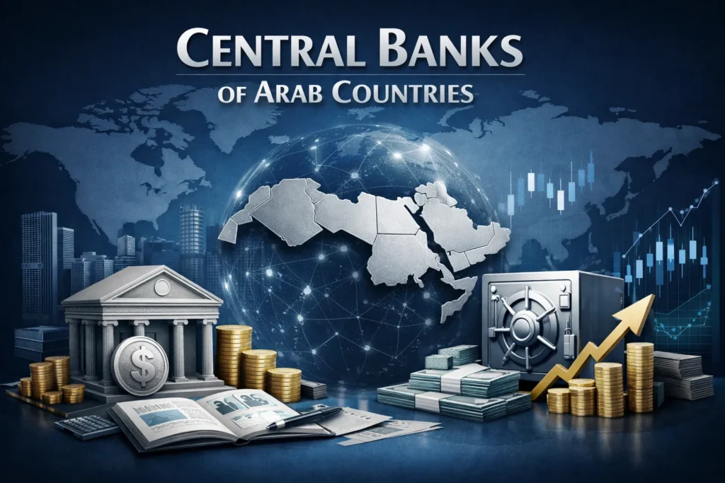 قائمة البنوك المركزية للدول العربية