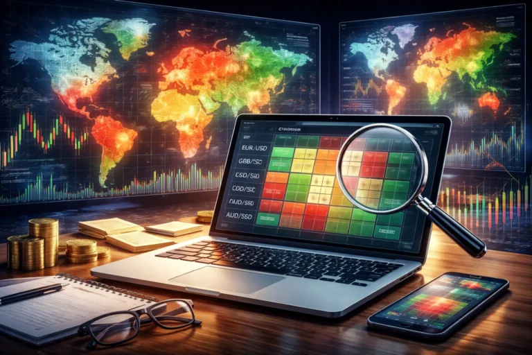 الخريطة الحرارية في الفوركس | ماذا تعرف عنها