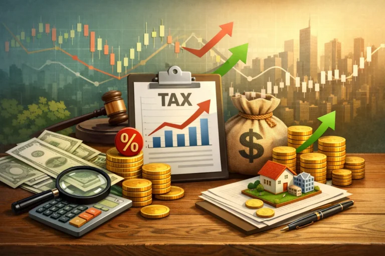 هل توجد ضرائب على أرباح الأسهم العالمية؟