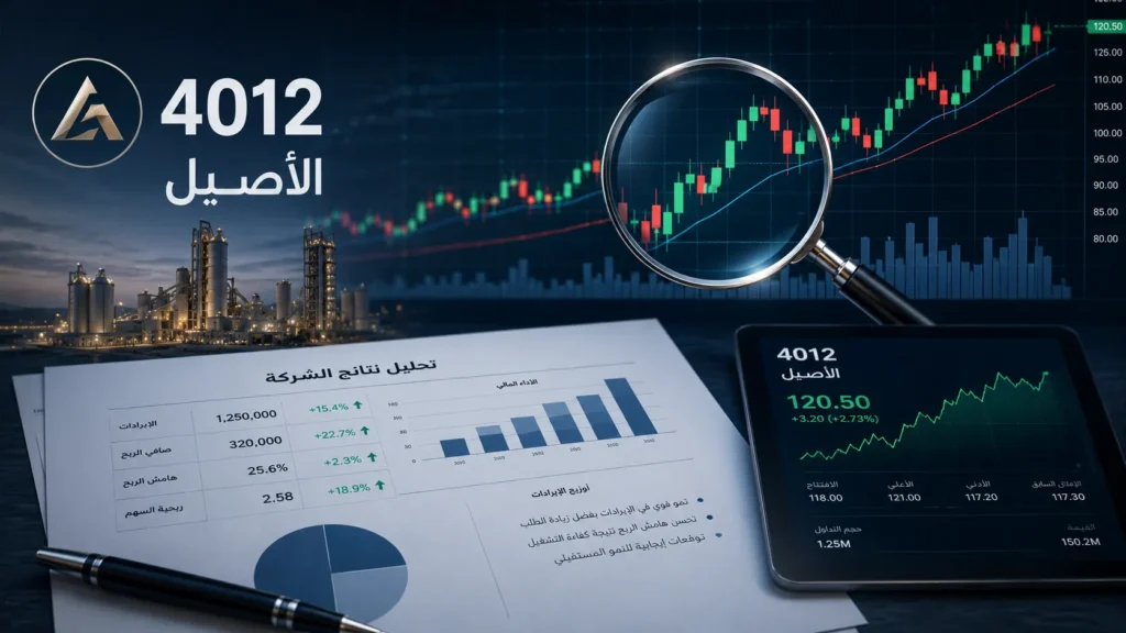 تداول سهم الأصيل 4012 | قراءة في نتائج الشركة وتأثيرها على حركة السعر
