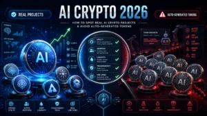 أفضل عملات الذكاء الاصطناعي الحقيقية 2026 | وكيف تميزها عن العملات المولدة آلياً؟