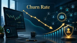 كيف تقلل نسبة مغادرة العملاء (Churn Rate) في شركة التداول؟