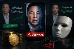 فخ الـ Deepfake في التداول | كيف يستخدم النصابون وجوه المشاهير لإقناعك بالاستثمار؟