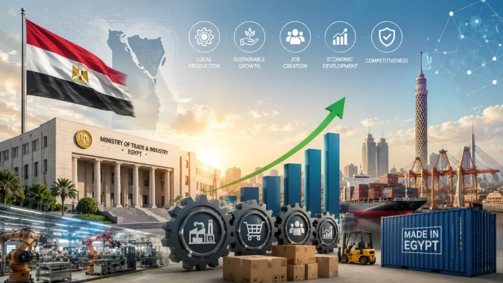 خطة وزارة التجارة والصناعة المصرية لدعم الإنتاج المحلي