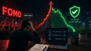 متلازمة فومو FOMO في تداول الأسهم | كيف تحمي محفظتك من الشراء عند القمم التاريخية؟