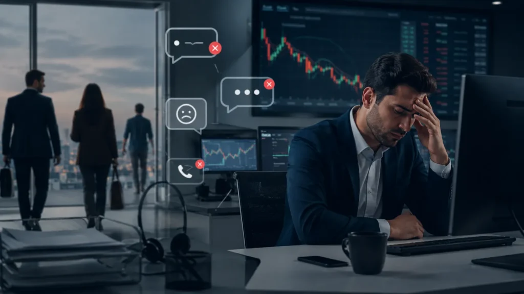 كيف تخسر شركات التداول عملاء بسبب ضعف التواصل؟