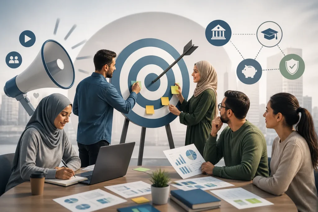 كيف تصنع حملة توعوية مالية تؤثر فعلاً؟