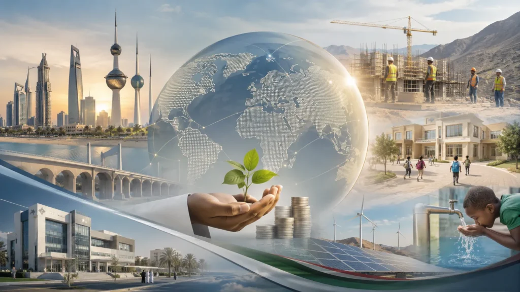 دور الصندوق الكويتي في دعم المشاريع العالمية