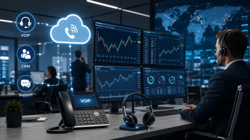 لماذا تحتاج شركة التداول إلى نظام VOIP احترافي؟