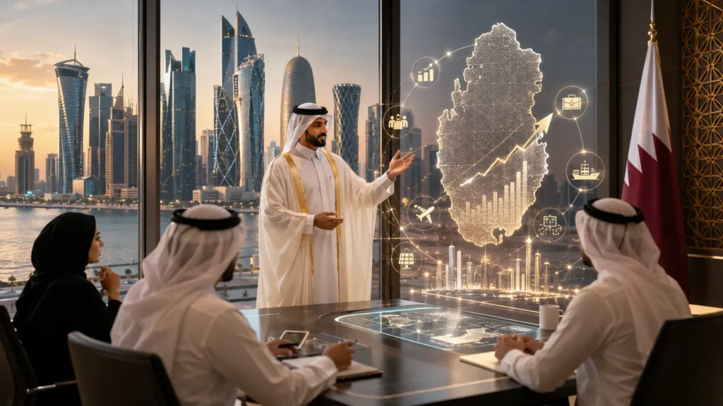 دور وكالة ترويج الاستثمار في قطر حول التعريف بالفرص القطرية
