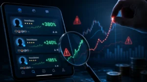 تطبيقات التداول الاجتماعي | كيف يتم التلاعب بنسب الأرباح لجذب المتابعين؟