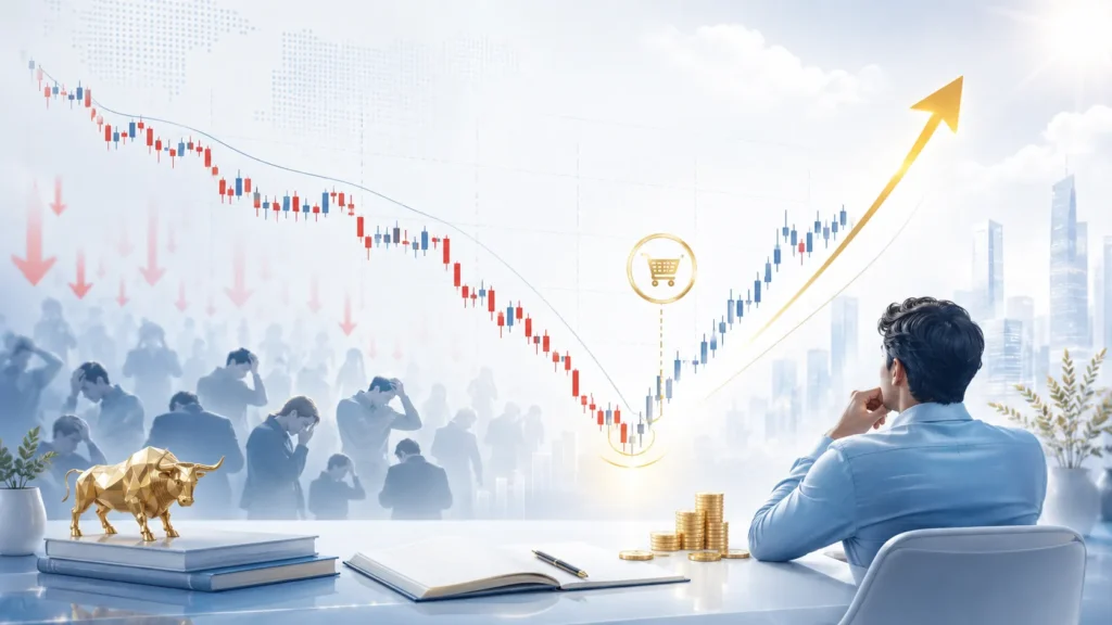 تداول الاسهم | كيف تشتري عندما يخاف الجميع؟