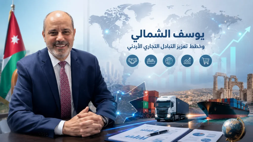 يوسف الشمالي وخطط تعزيز التبادل التجاري الأردني