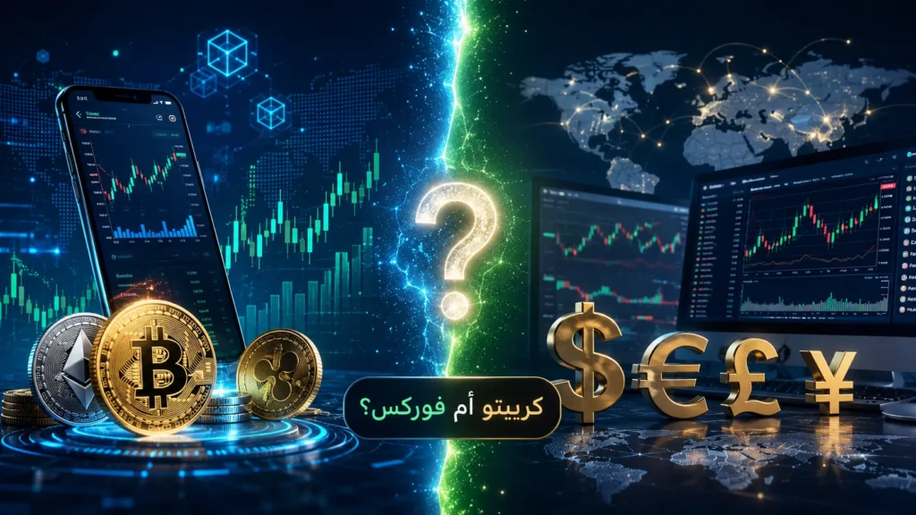 هل شركات تمويل العملات الرقمية تختلف عن تمويل الفوركس؟