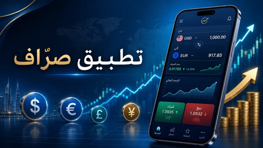 كيف تستفيد من تطبيق صرّاف من المراقب عند التداول