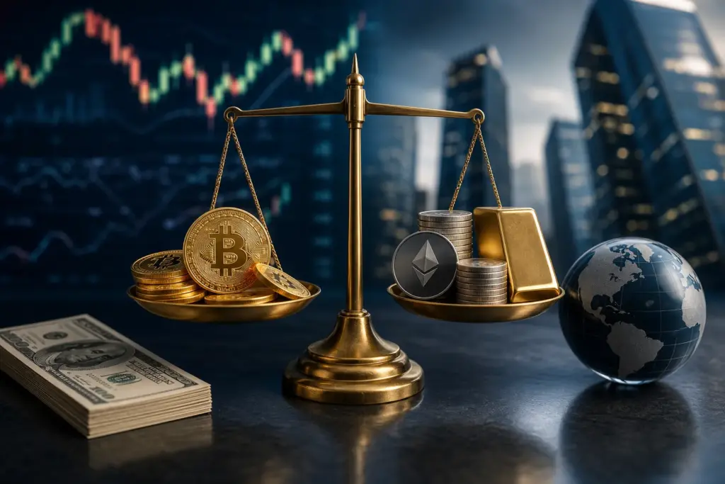 كيف تبني محفظة تداول متوازنة تقاوم تقلبات تداول العملات الرقمية.
