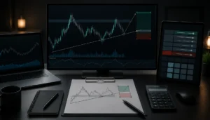 كيف تجمع بين حاسبة الصفقة والتحليل الفني قبل الدخول؟