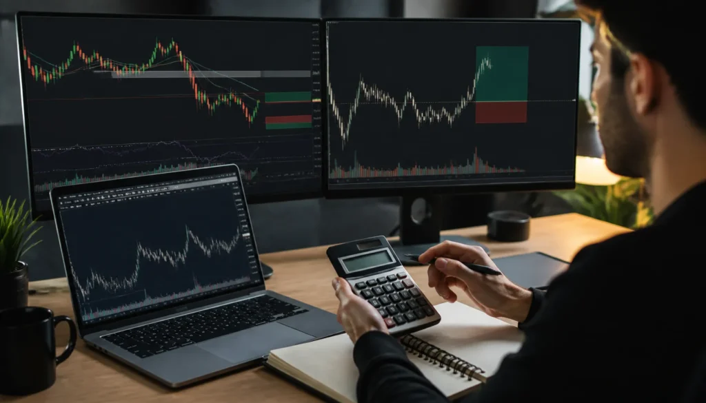 كيف تستخدم حاسبات التداول قبل دخول الصفقات