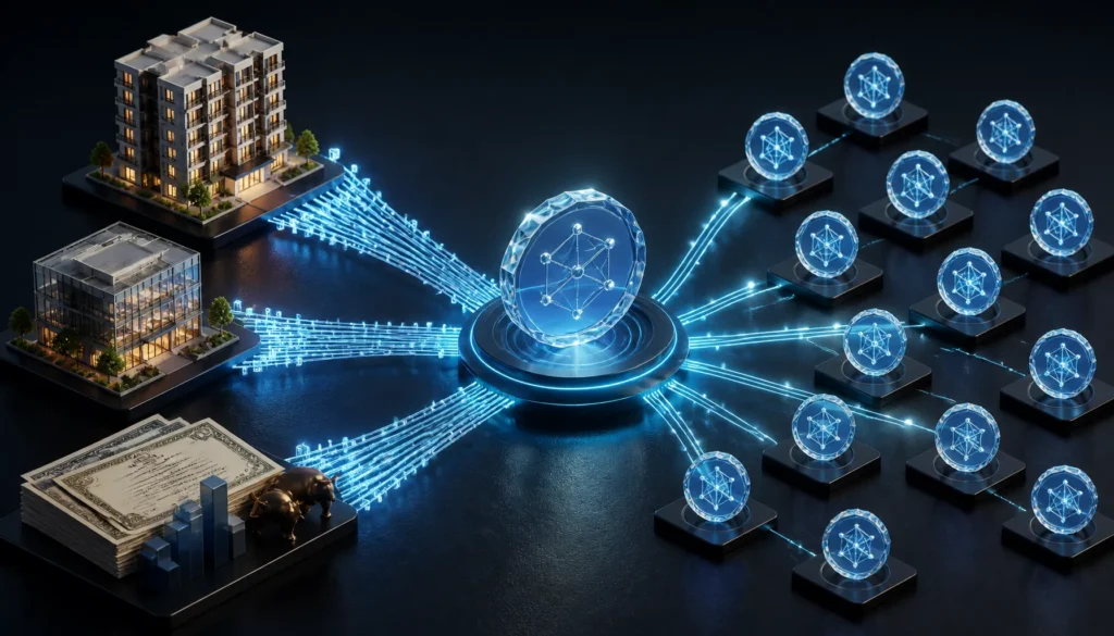 الترميز المالي Tokenization | كيف تتحول العقارات والأسهم إلى أصول رقمية؟