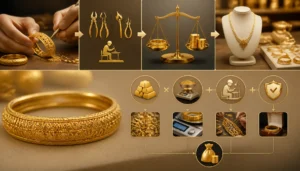 ما هي مصنعية الذهب؟ وكيف تحسب السعر الحقيقي عند الشراء؟