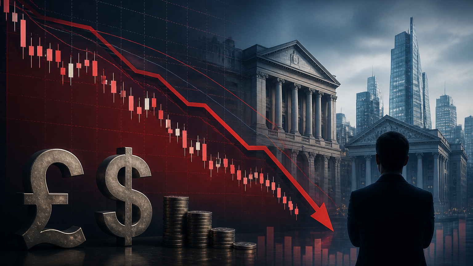 توقعات هبوط زوج استرليني/دولار GBP/USD مع تجدد عدم اليقين السياسي في المملكة المتحدة