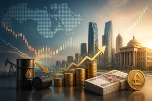 الأسواق العربية تتأثر بتقدم المفاوضات وانخفاض أسعار النفط مع استمرار مكاسب الجنيه المصري