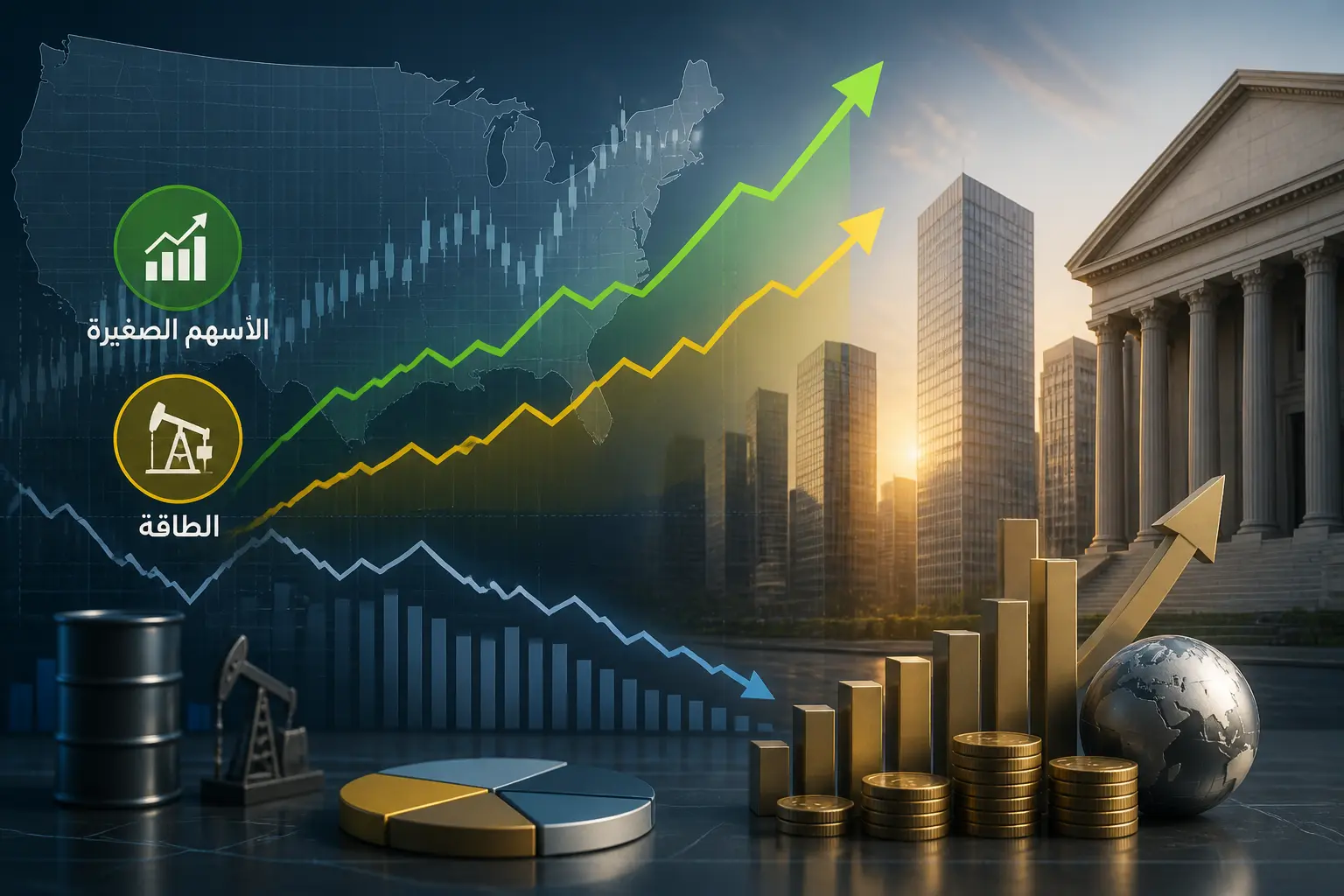 تحليل TD Securities: الأسهم الصغيرة والطاقة تتفوق في عقود الخسارة الأمريكية