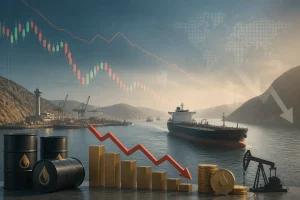 تراجع طفيف في أسعار النفط مع استئناف الشحنات عبر مضيق هرمز