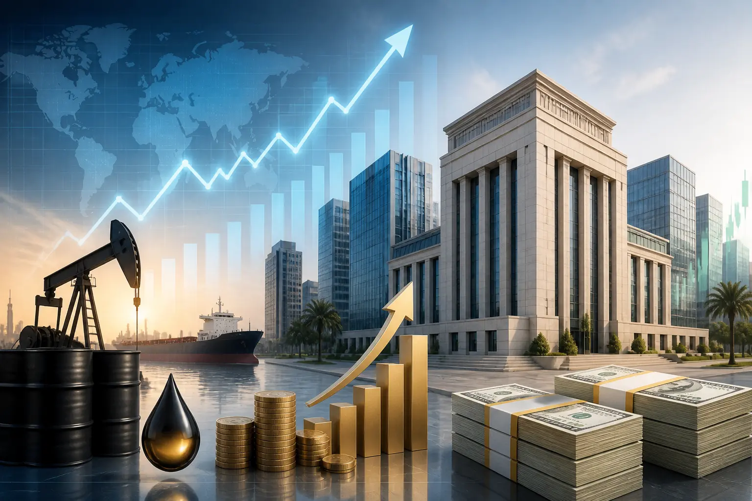 العراق يستبعد الاقتراض من صندوق النقد بعد عودة تصدير النفط ويعلن إفراج أمريكا عن شحنات الدولار
