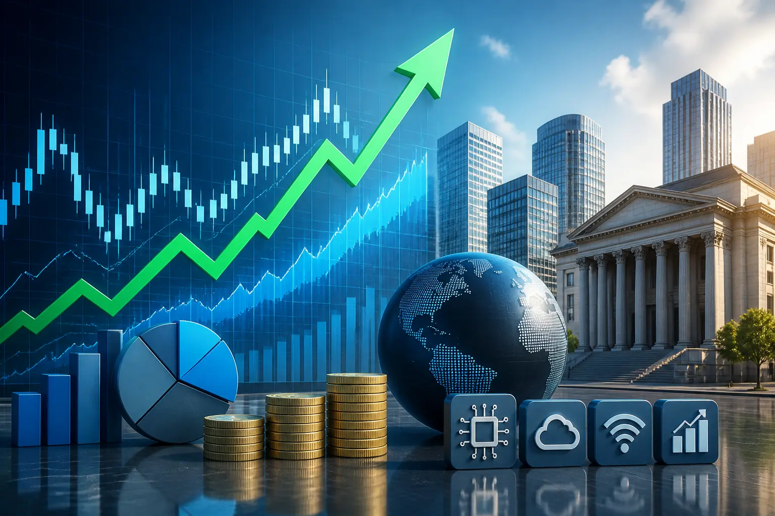 ستاندرد آند بورز 500 يختتم الربع الثاني بمكاسب مدفوعة بأسهم التكنولوجيا الكبرى