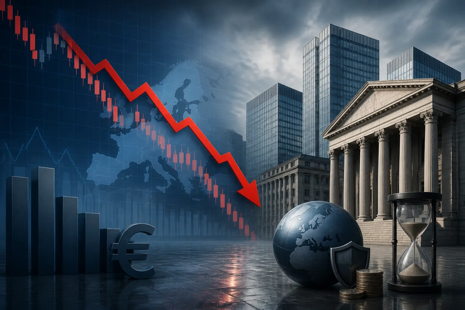 تراجع الأسهم الأوروبية وسط مخاوف من تعثر محادثات إيران وواشنطن
