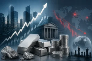 الفضة ترتفع فوق 62 دولارًا وسط توقعات هبوطية وتأثيرات جيوسياسية