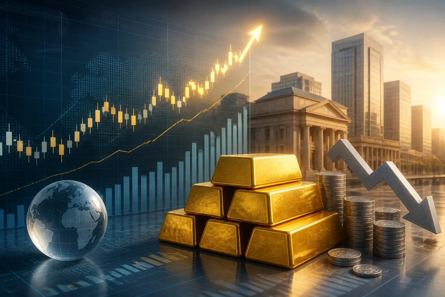 الذهب يقترب من أعلى مستوى في أسبوعين مع تراجع توقعات رفع الفائدة الأميركية