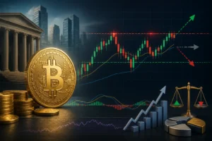 بيتكوين يتأرجح قرب مقاومة 63,700 دولار وسط إشارات متضاربة