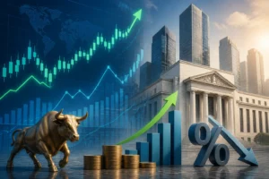 ارتفاع العقود الآجلة لمؤشر داو جونز مع تراجع توقعات رفع الفائدة قبل صدور مؤشر ISM للخدمات