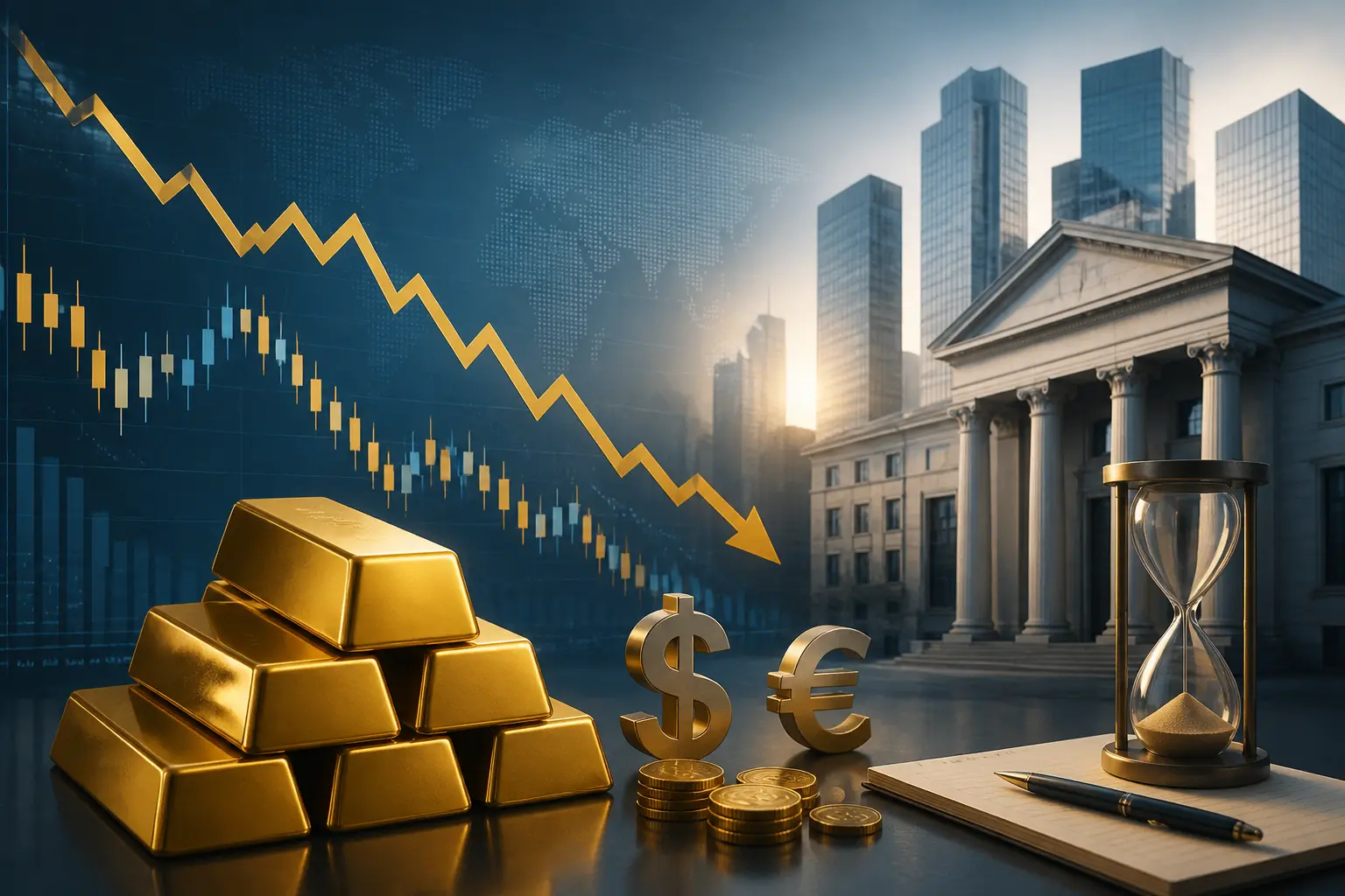 الذهب يتراجع عن ذروته الأسبوعية مع ترقب محضر اجتماع المركزي الأميركي