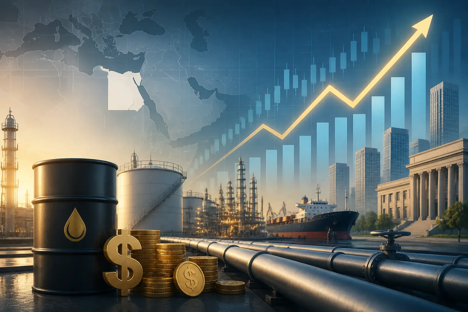 واردات مصر من الوقود ترتفع 30% إلى 12.5 مليار دولار في النصف الأول من 2026