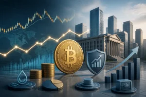 جرايسكيل: بيع مايكروستراتيجي لبيتكوين يعزز استقرار سعر BTC ويقلل مخاطر التمويل