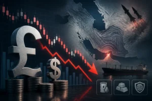 الجنيه الإسترليني يتراجع قرب 1.3350 مع تصاعد التوترات بين الولايات المتحدة وإيران