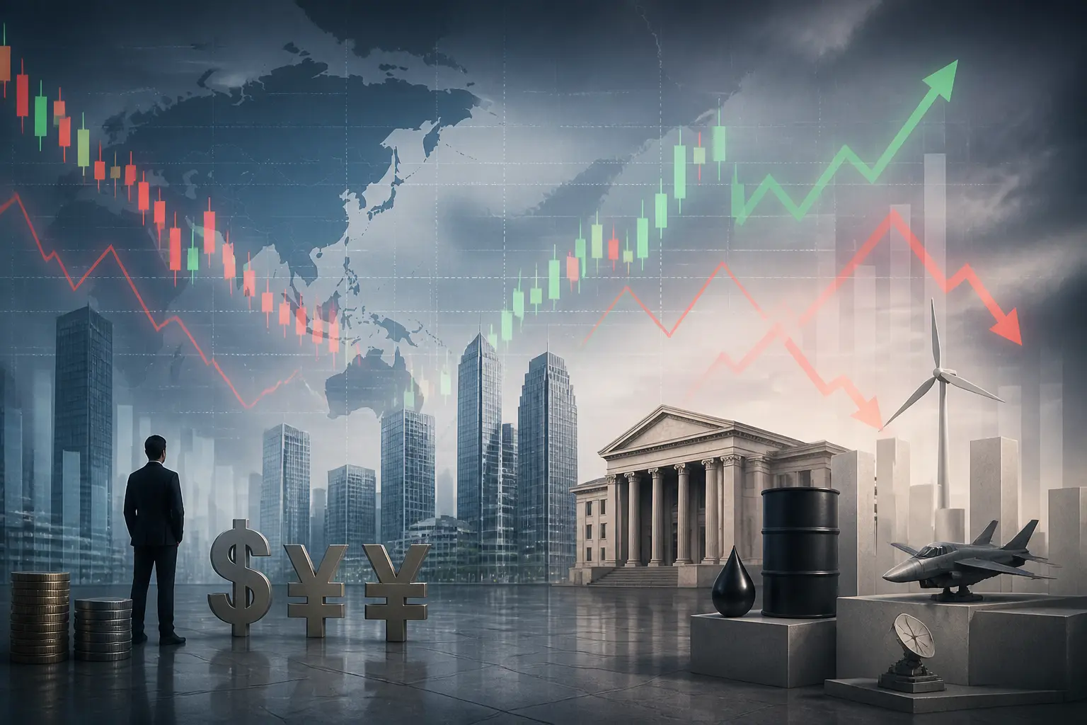 تباين أداء الأسهم الآسيوية مع تصاعد التوترات بين الولايات المتحدة وإيران